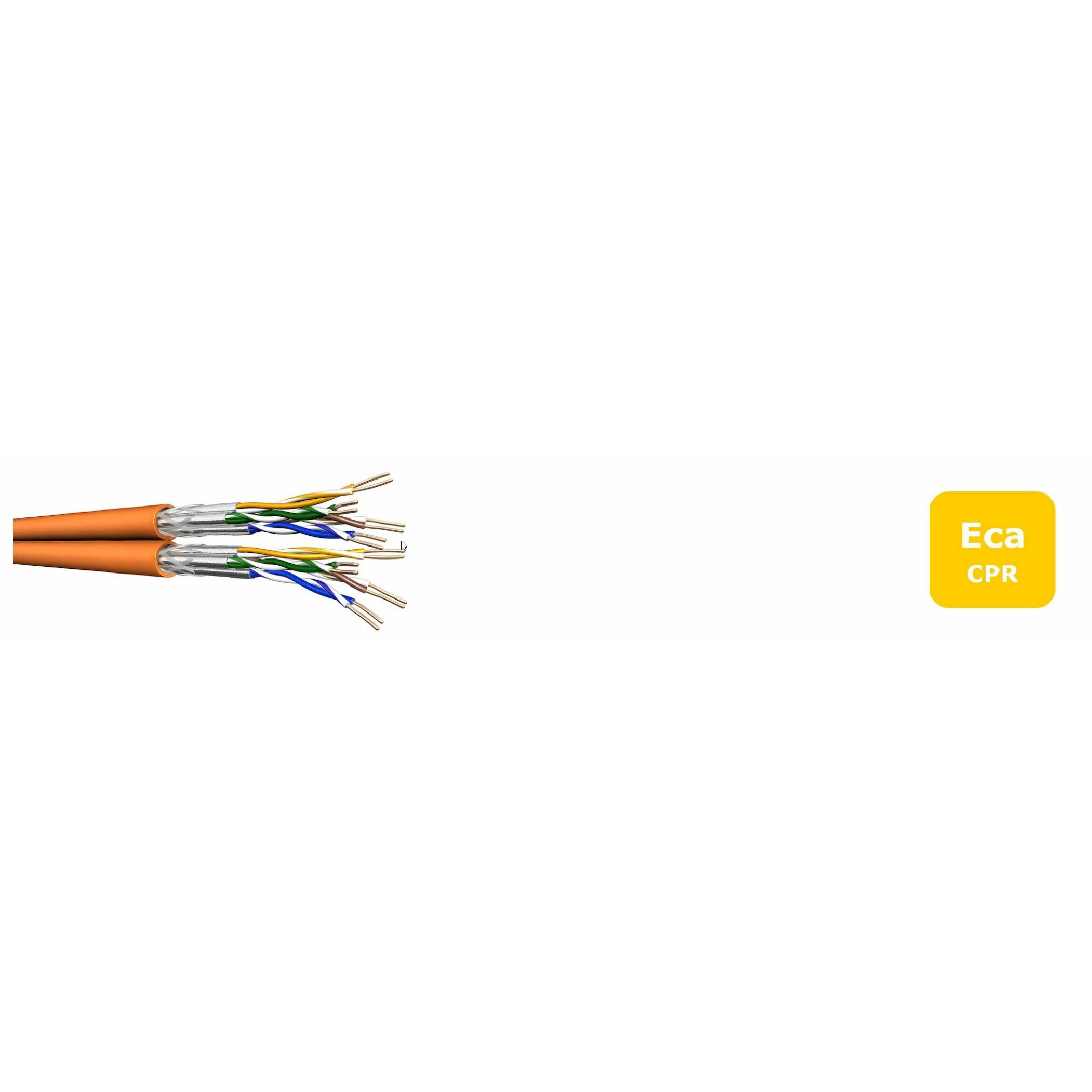 Draka Duplex-Verlegekabel UC900 HS23, Cat 7