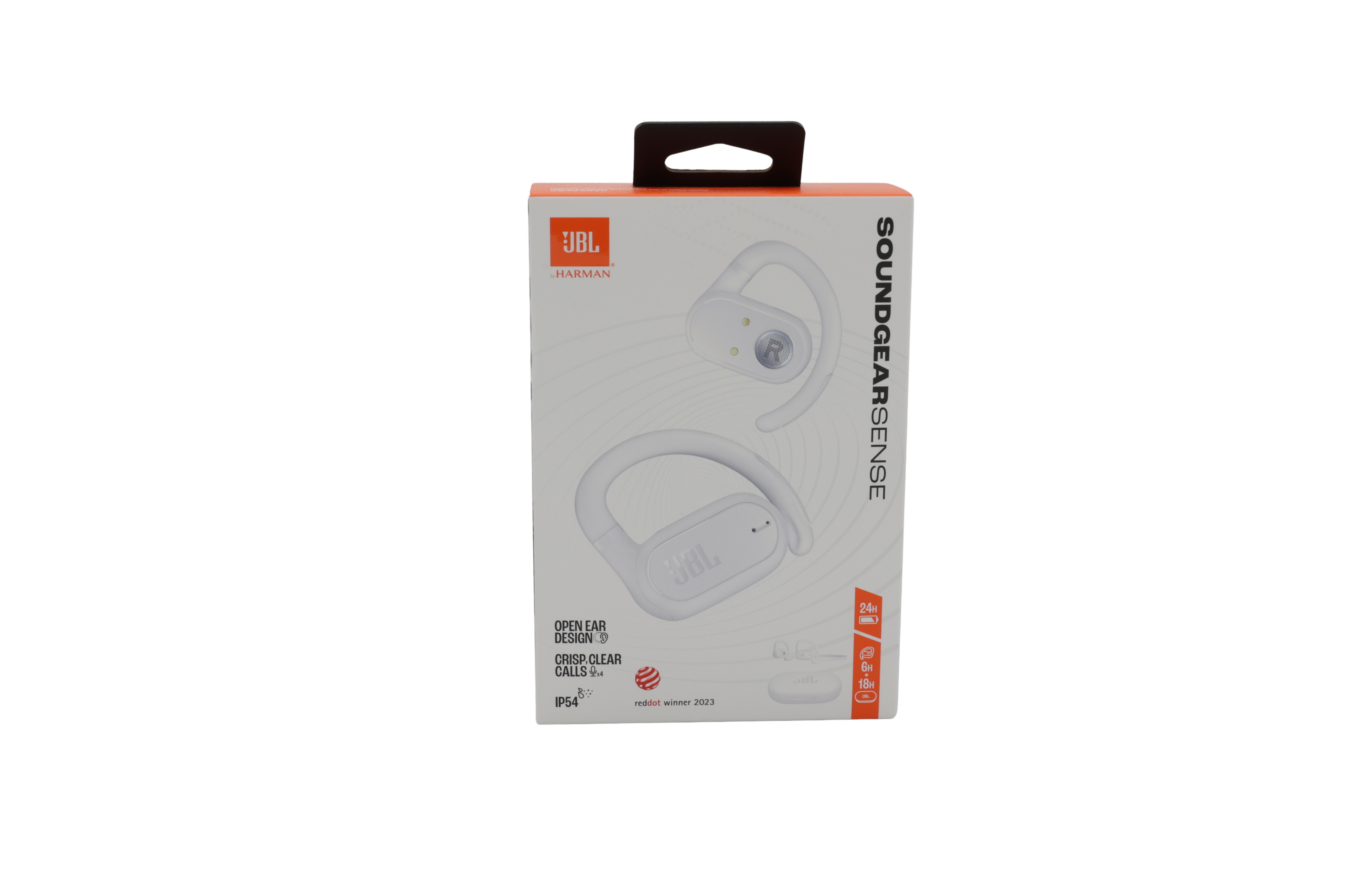 JBL Soundgear Sense Kabellose Bluetooth-Open-Ear-Kopfhörer, Weiß