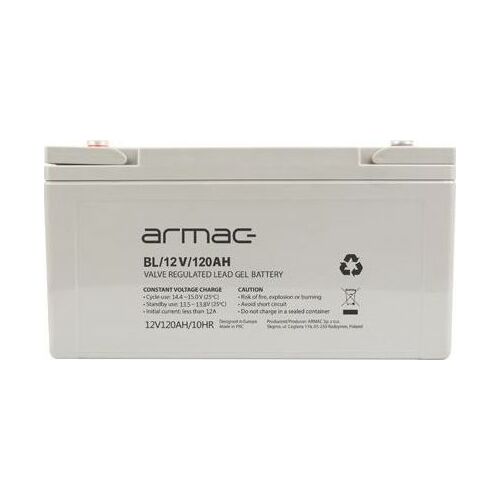 Armac akumulator VRLA żelowy 12V/120Ah Long-Life