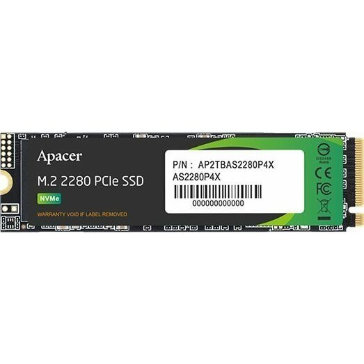 Dysk SSD Apacer AS2280P4X 1TB M