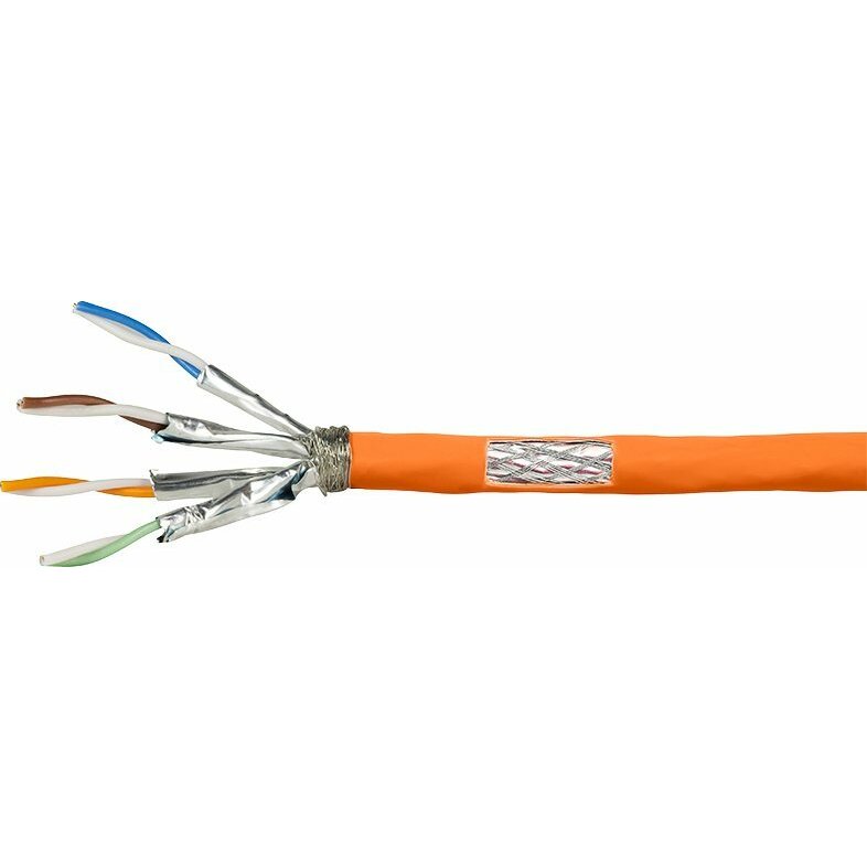 LogiLink Patchkabel Verlegekabel CAT7a S/FTP 100m