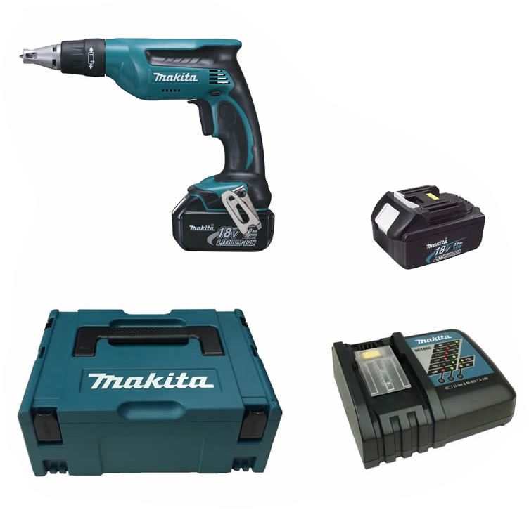 Makita Wkrętarka DFS451RFJ 18 V |