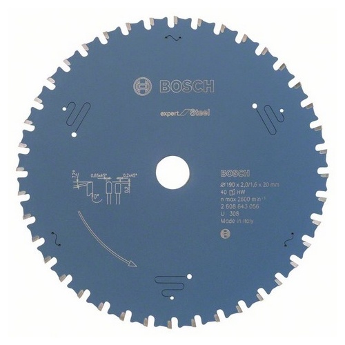 Bosch Tarcza pilarska Expert for steel