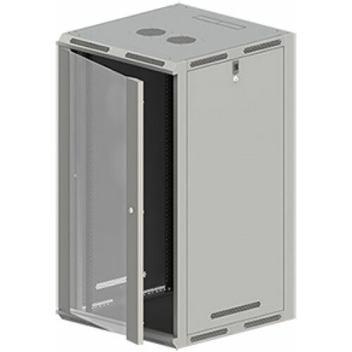 Szafa Q-Lantec Wisząca 19`` 18U (SW-18U-600-600-N-DSJ-OP-RP-B-S)