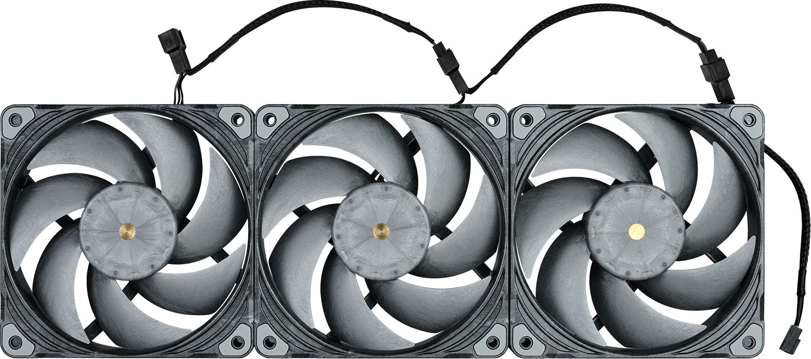 PHANTEKS T30 PWM 120mm Fan, Triple-Pack