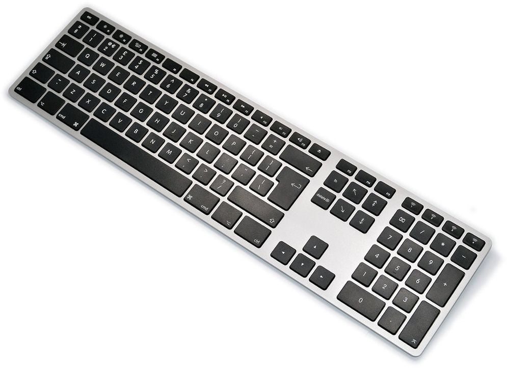 Matias Mac aluminum wireless keyboard illuminated