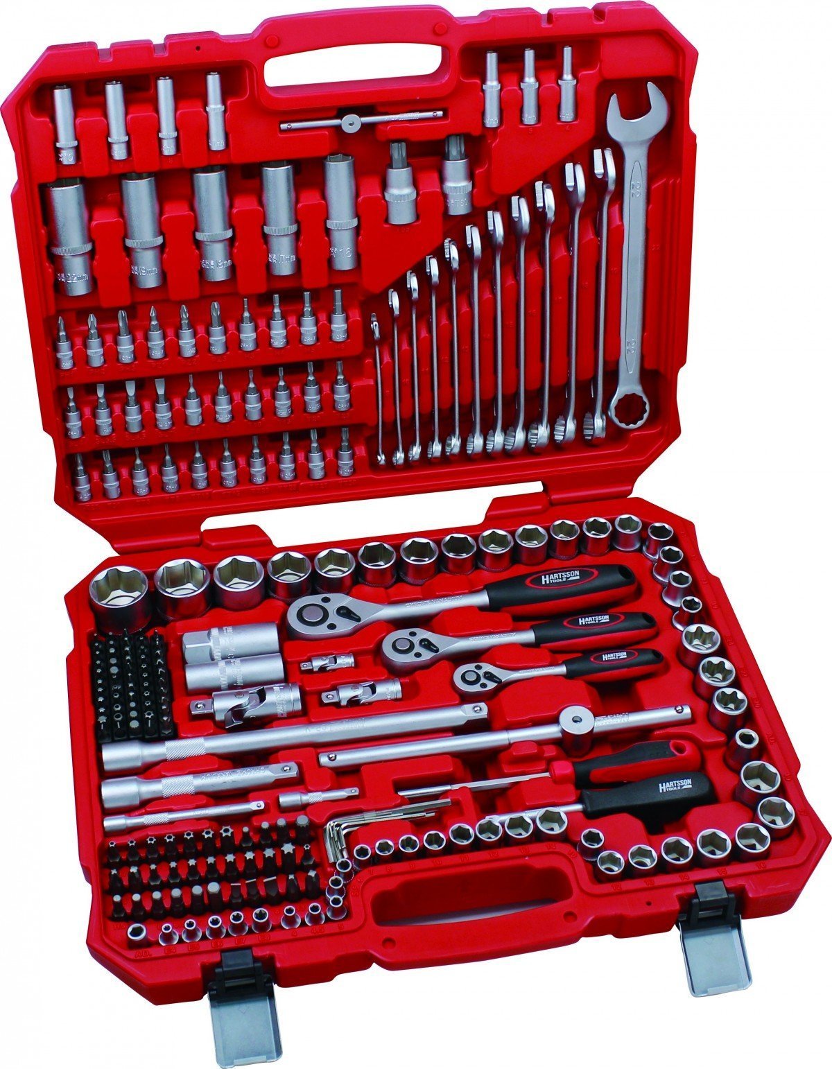 Dedra Klucze nasad.CrV 216szt 17x1/2````