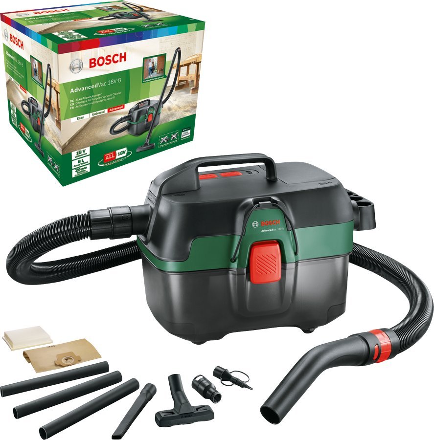 Odkurzacz przemysłowy Bosch AdvancedVac 18V-8 |