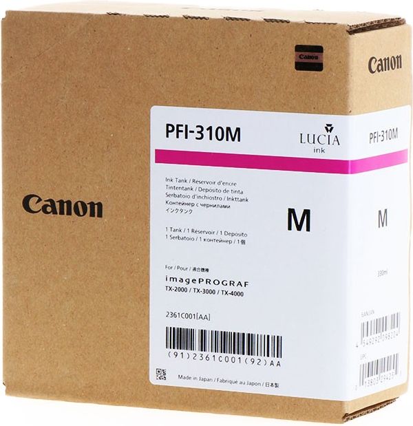 Tusz Canon Tusz PFI-310M (Magenta) |