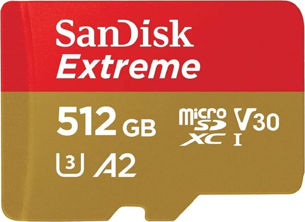 SanDisk Extreme 512 GB MicroSDHC UHS-I