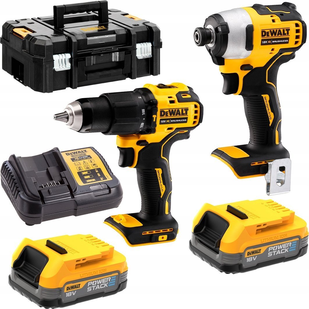 Zestaw elektronarzędzi Dewalt 6-elementowy (DCK2062E2T-QW) |