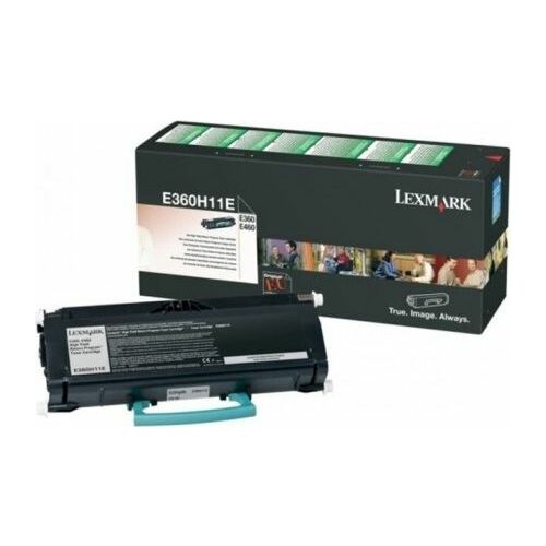 Toner Lexmark E360H11E Black Oryginał  (E360H11E)