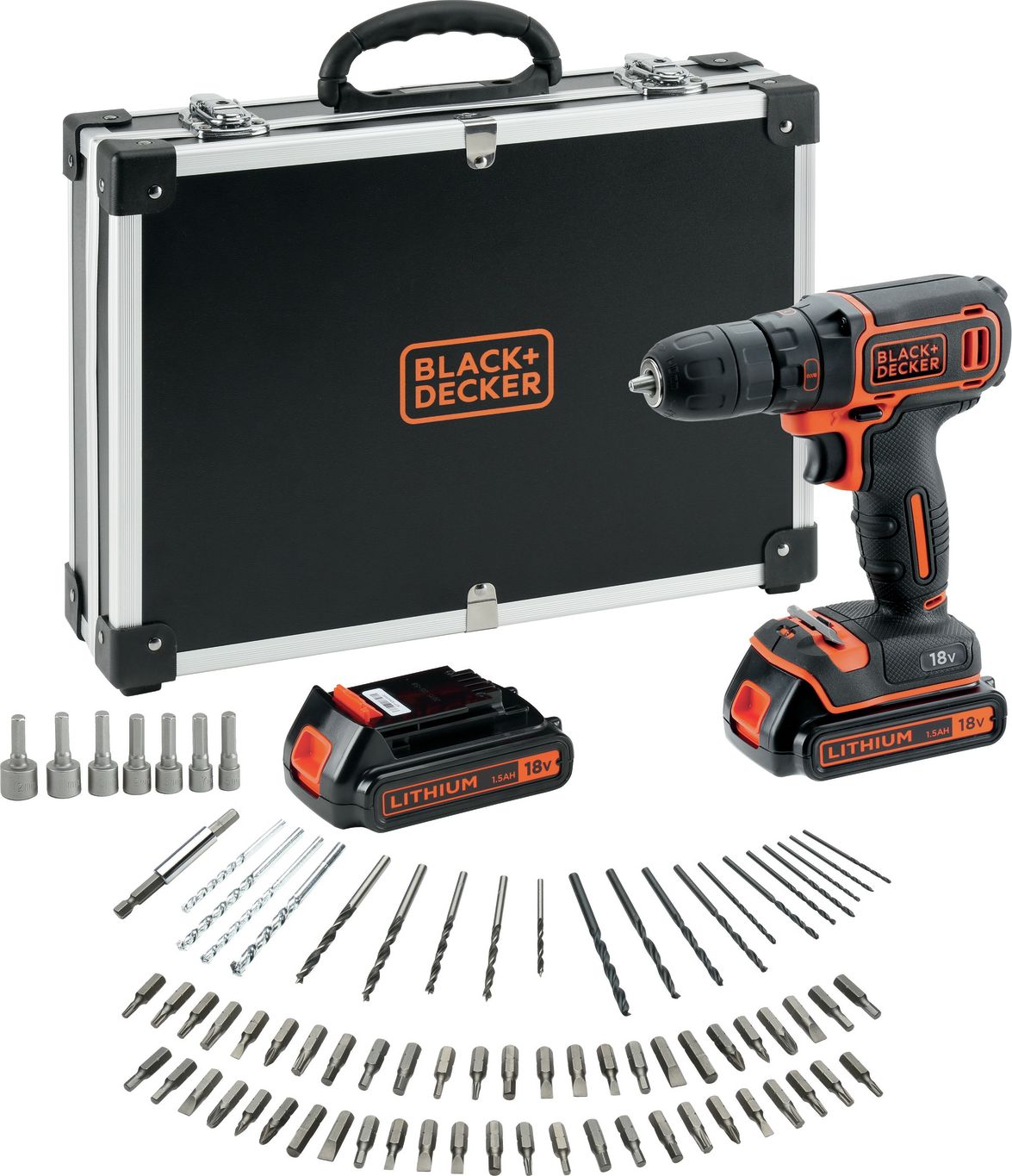 BLACK+DECKER 18V drill/driver BDCDC18BAFC-QW | BDCDC18BAFC-QW