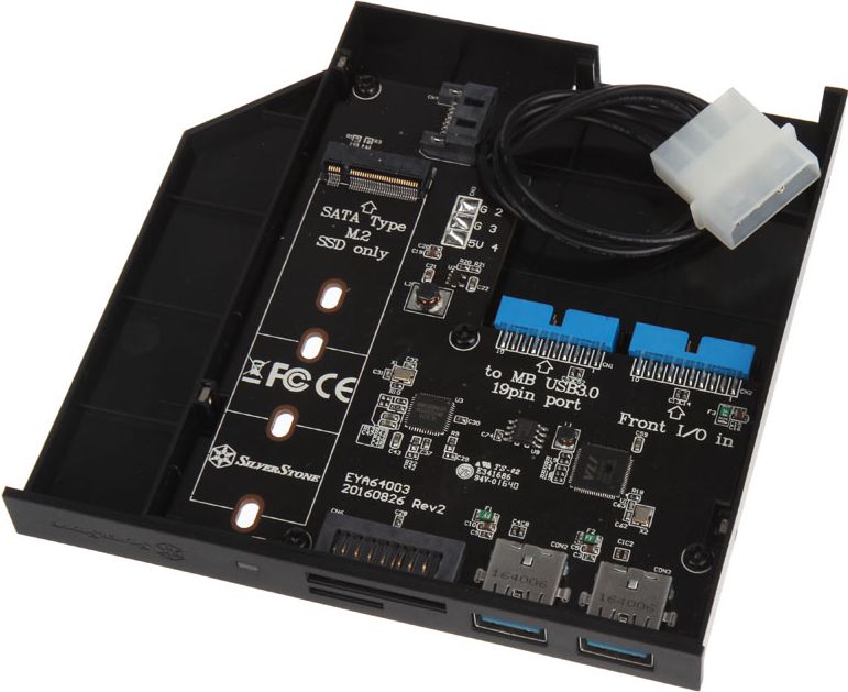 SilverStone SST-FPS01 Slim ODD-Adapter für 12