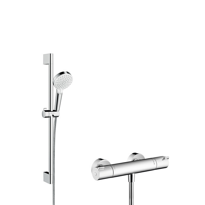 Zestaw prysznicowy Hansgrohe Crometta przesuwny z