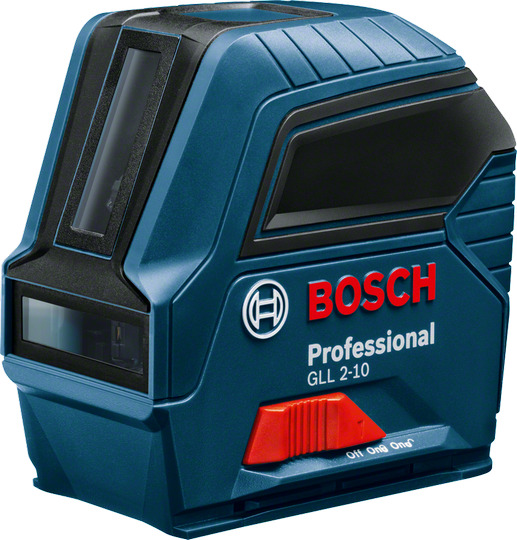 Bosch Laser krzyżowy GLL 2-10 czerwony