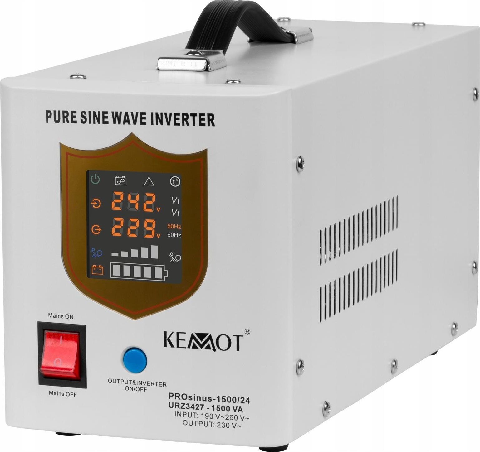 UPS Kemot PROsinus-1500/24 1500VA (URZ3427) |