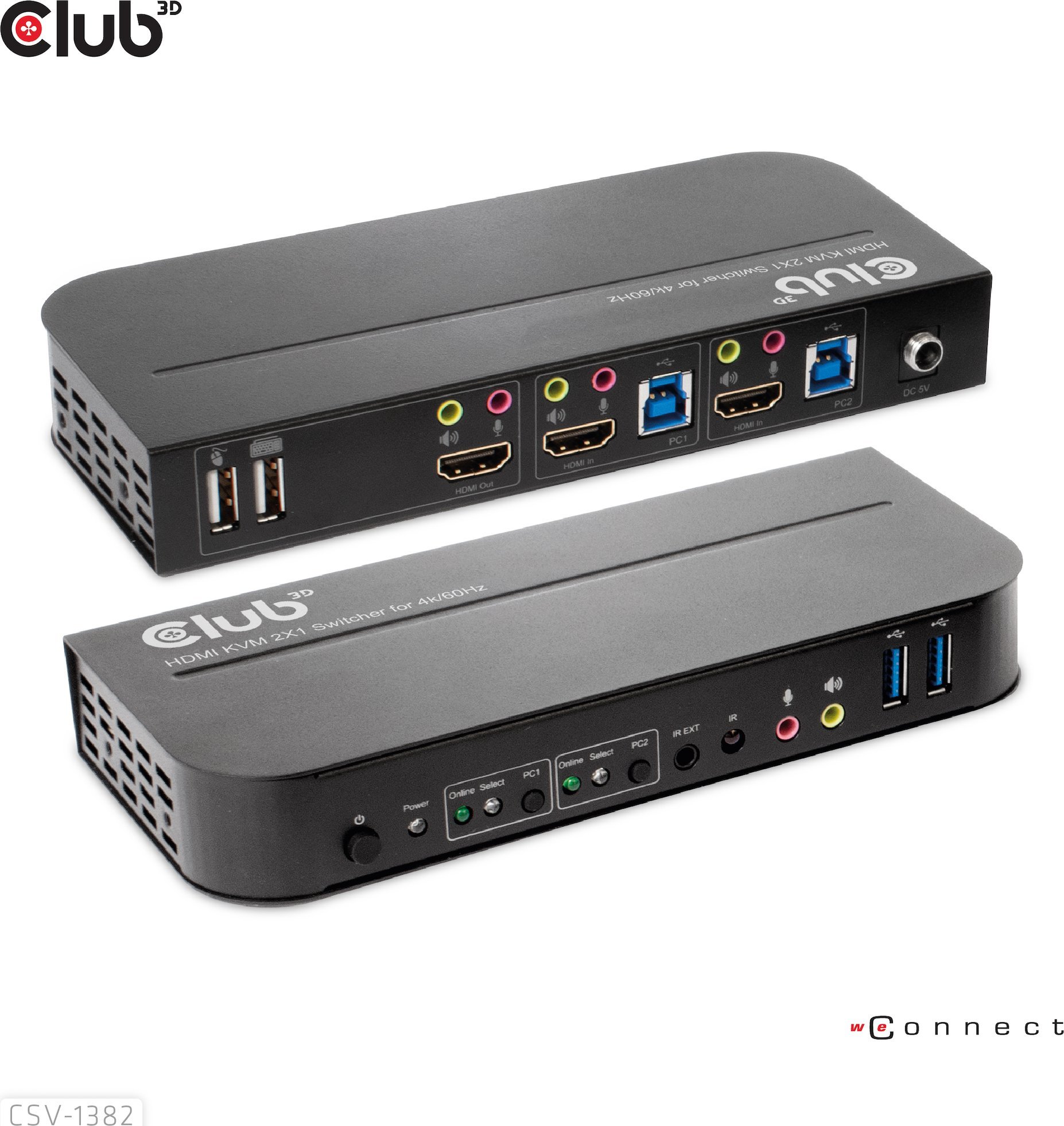 Club 3D VIDEO SWITCH KVM HDMI