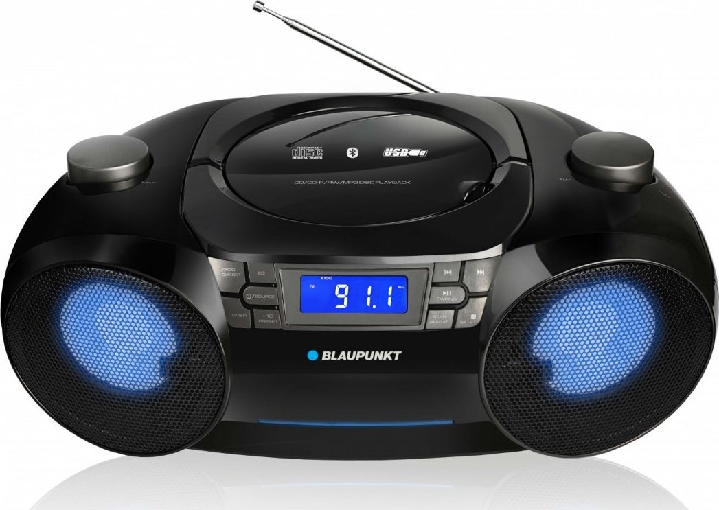 Blaupunkt BB31LED Digital 6 W Black