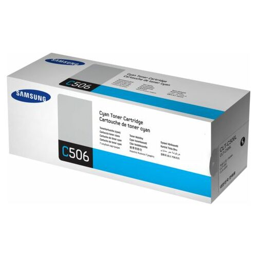 Toner Samsung CLT-C506L Cyan Oryginał (SU038A)