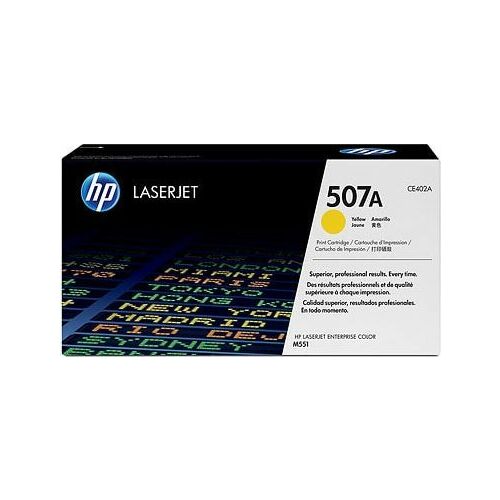 Toner HP 507A Yellow Oryginał  (CE402A)