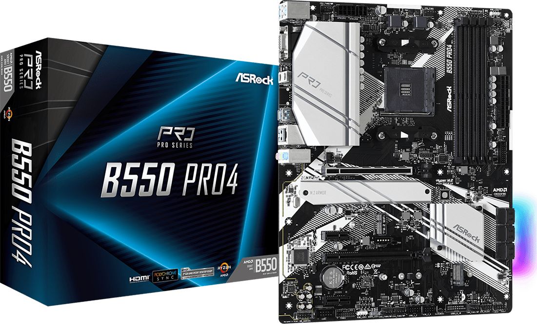 Asrock B550 Pro4 Socket AM4 ATX