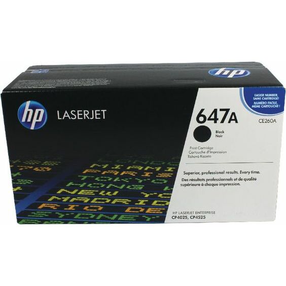 Toner HP 647A Black Oryginał (CE260A)