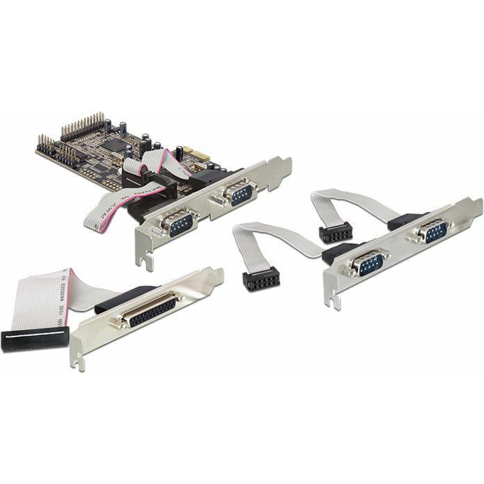 Kontroler Delock PCIe x1 - 4x
