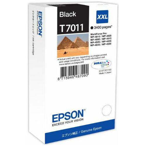 Epson Čierna atramentová kazeta XXL pre