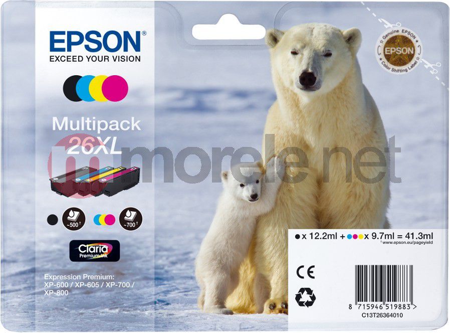 Tusz Epson tusze C13T26364010 nr 26XL