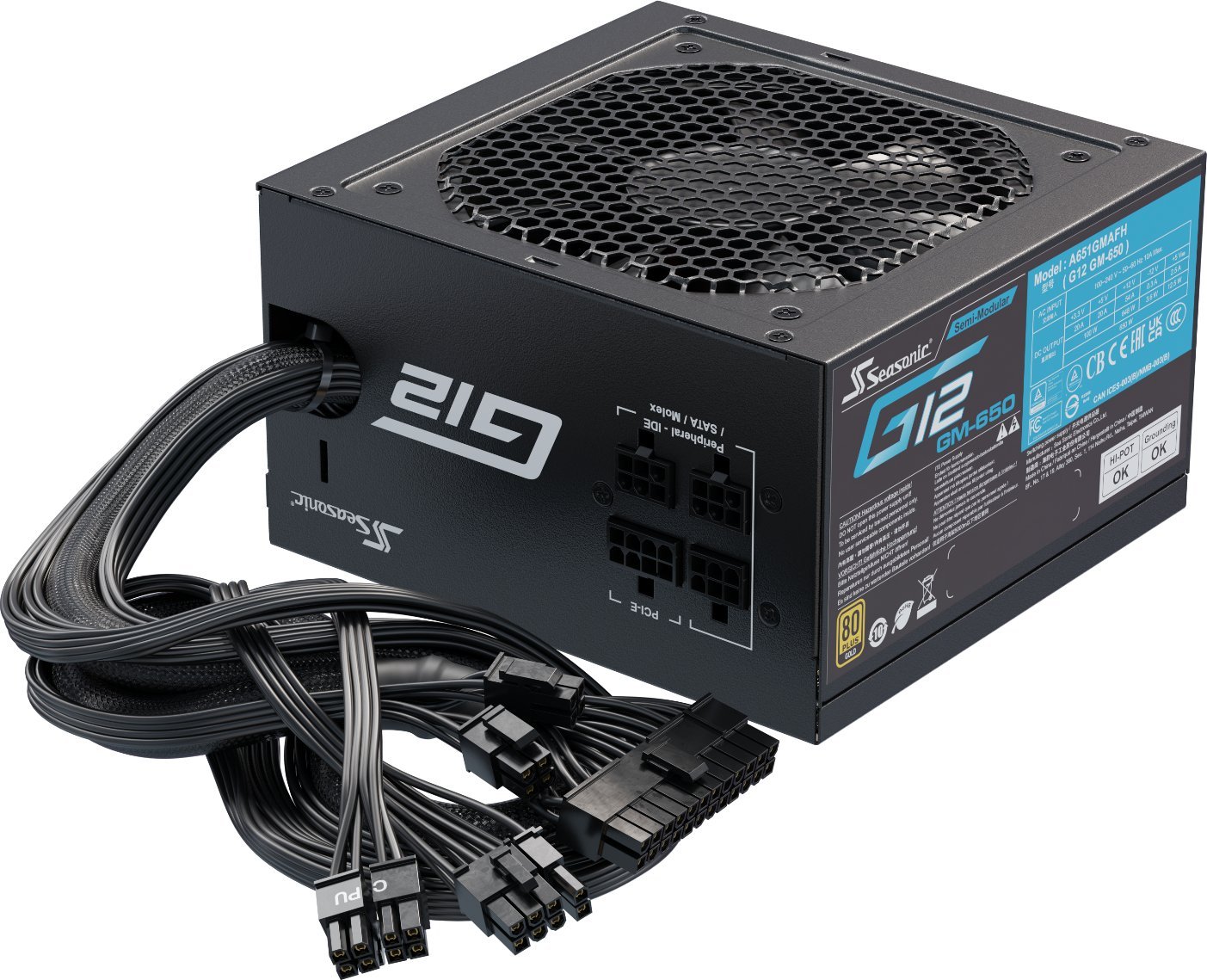 Zasilacz SeaSonic G12 GM 650W (G12-GM-650)