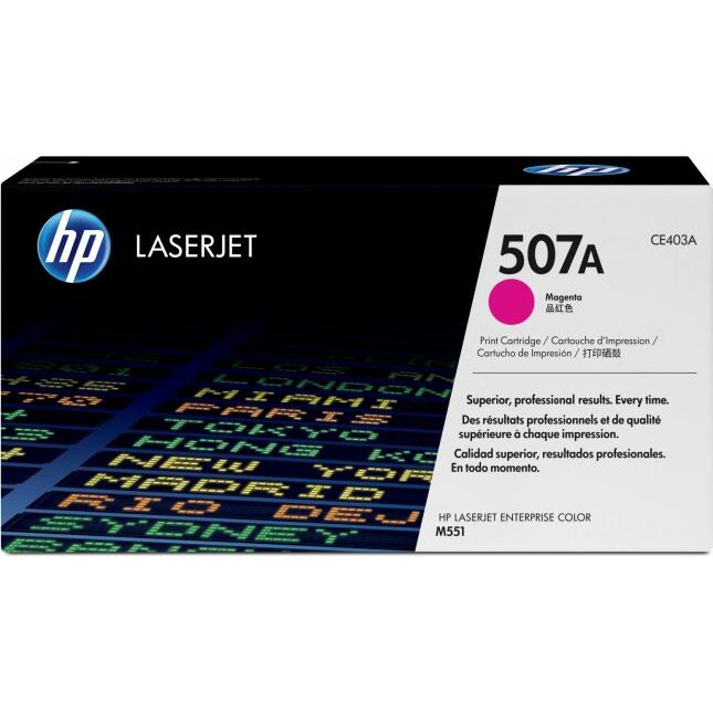 Toner HP 507A Magenta Oryginał  (CE403A)