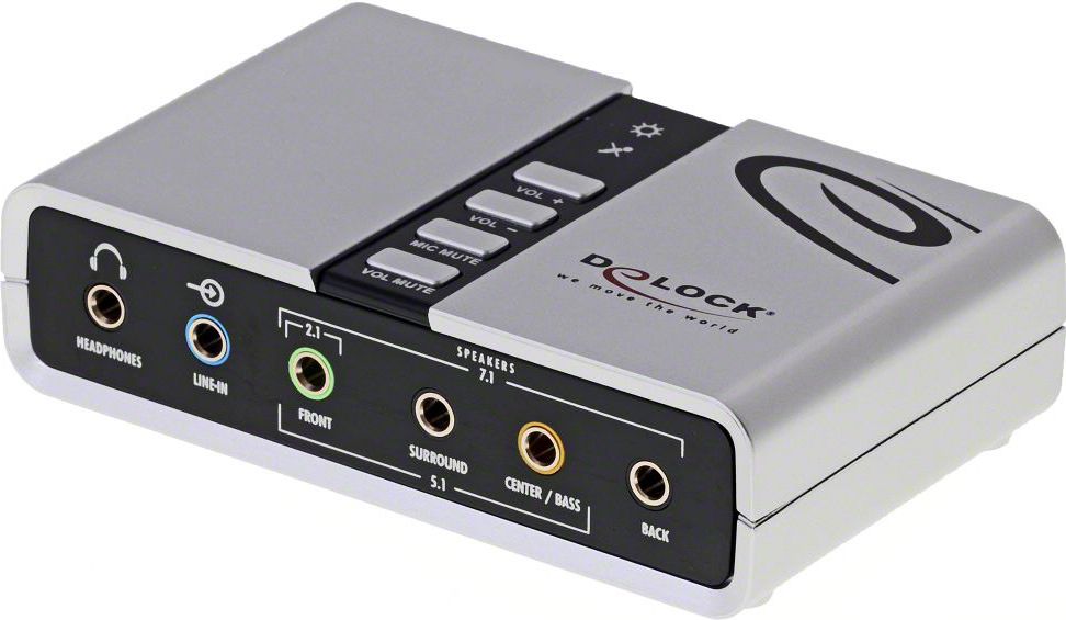 Karta dźwiękowa Delock USB Sound Box