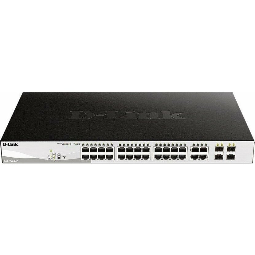 DLINK Switch DGS-1210-24 24GE PoE 4SFP