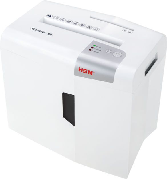HSM shredstar X8 document shredder, 4