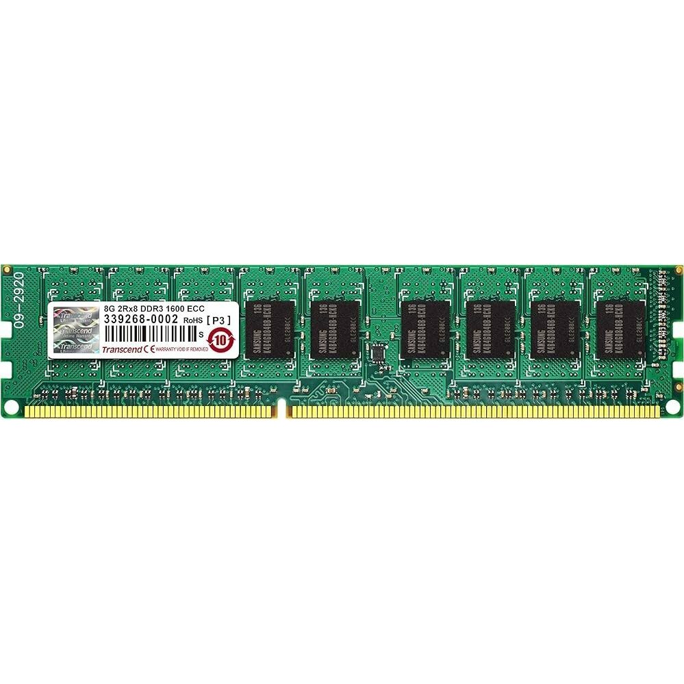Pamięć Transcend DDR3, 8 GB, 1600MHz
