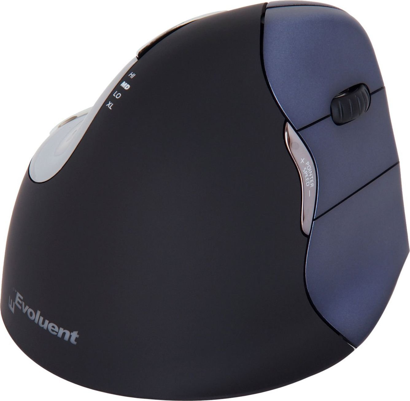 Evoluent VM4RW, Ergonomische vertikale USB-Maus, Rechtshänder