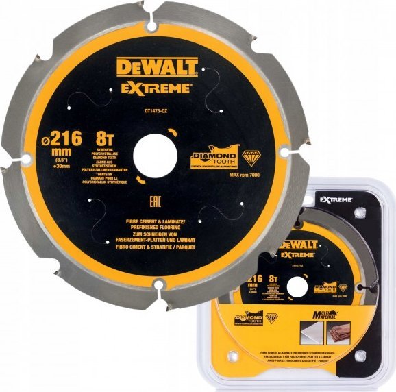 Dewalt Tarcza Pilarska do włókno-cementu 216X30MM