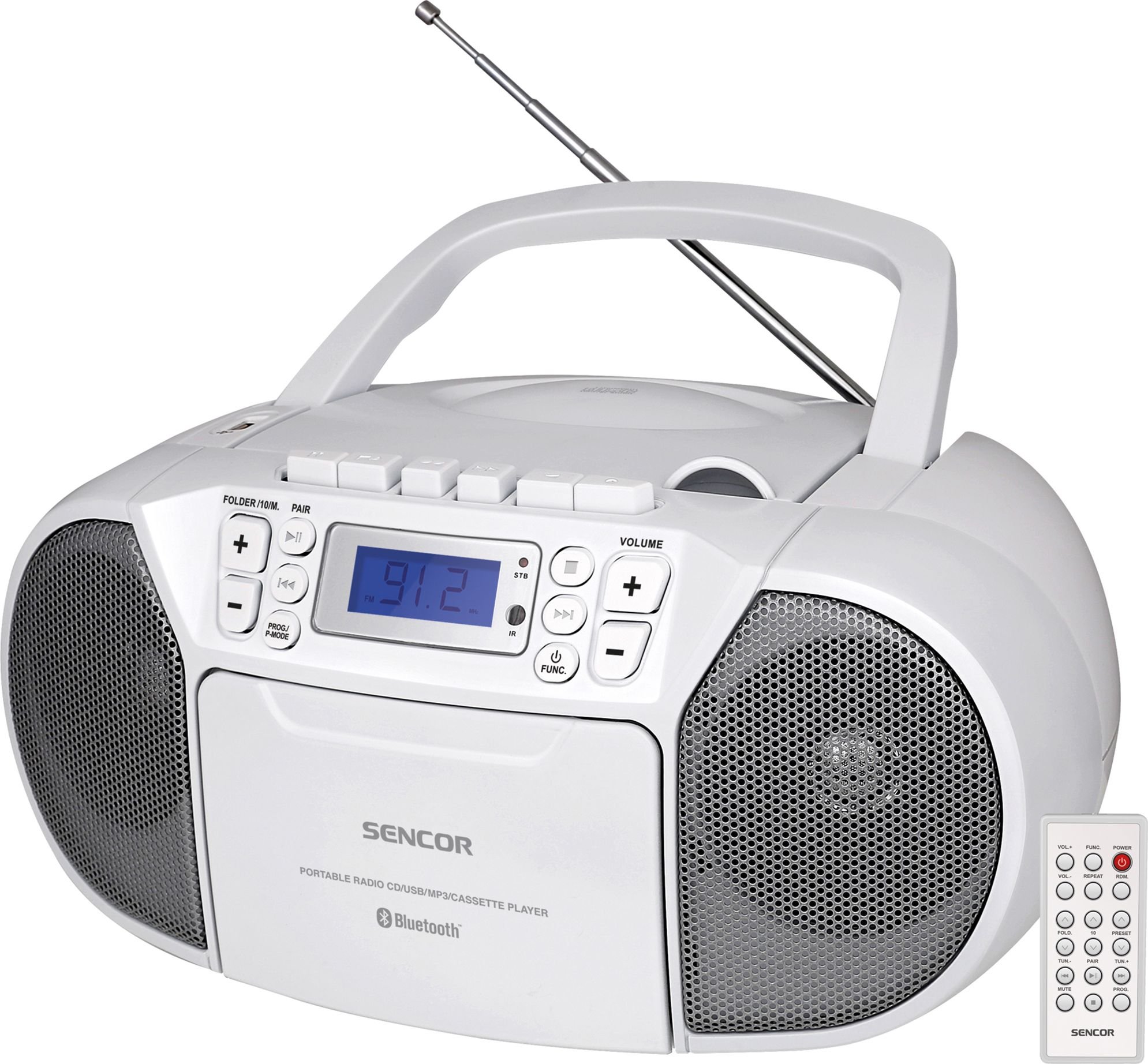 SENCOR SPT 3907W radio tape rec