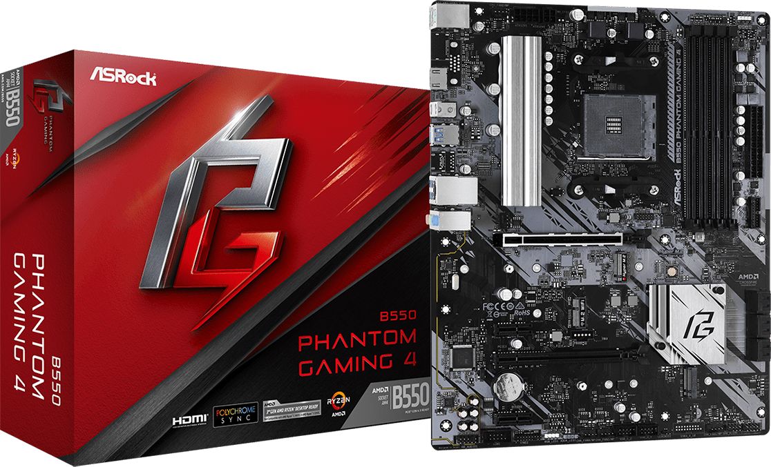 Asrock B550 Phantom Gaming 4 Socket