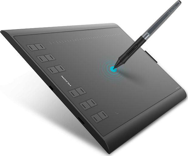 HUION H1060P graphic tablet 5080 lpi