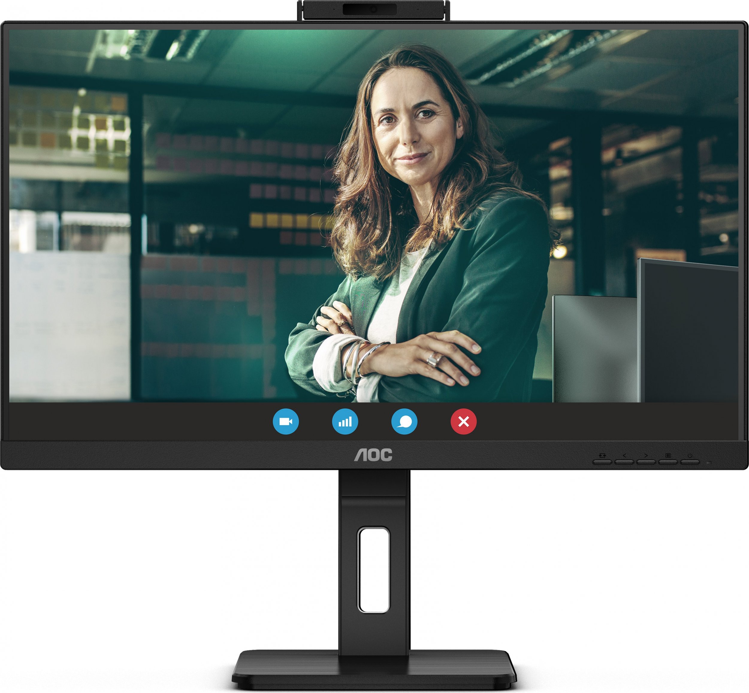 AOC/24P3QW/23,8"/IPS/FHD/75 Hz/4 ms/čierna/3R |