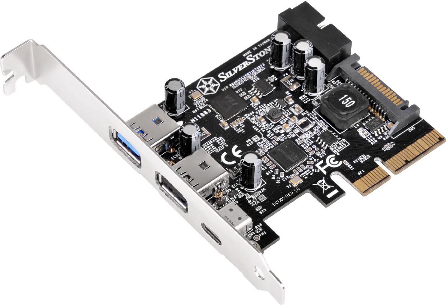 SilverStone SST-ECU05, 1x USB3.1 Type-C