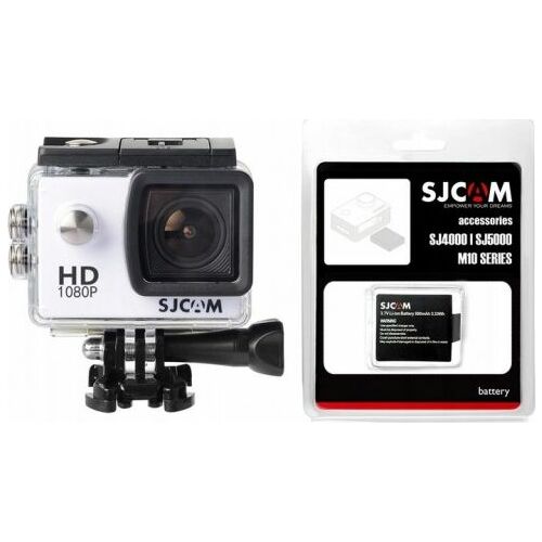 Kamera SJCAM SJ4000 WiFi biała |