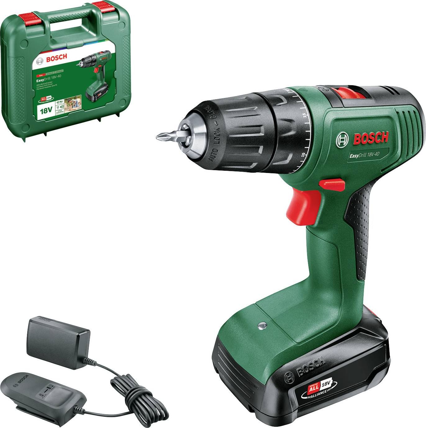 Wiertarko-wkrętarka Bosch EasyDrill 18V-40 18 V