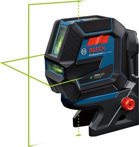 Bosch Laser krzyżowy GCL 2-50 zielony