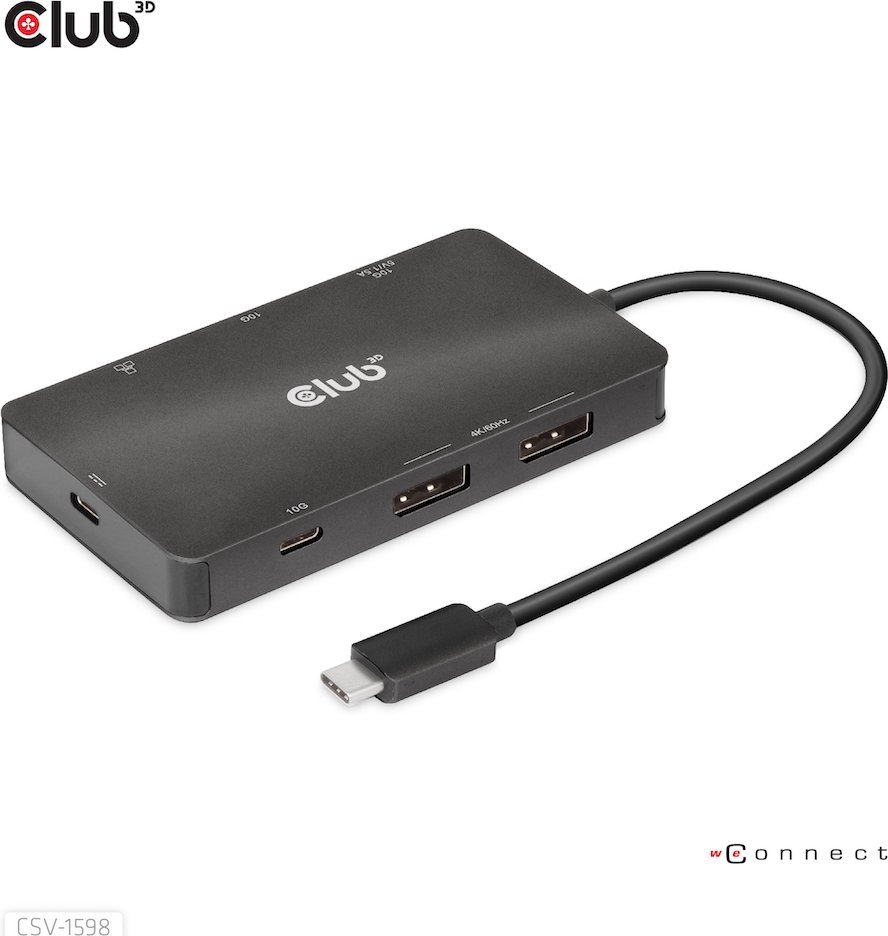 HUB USB Club 3D Club3D USB-7-in1-HUB