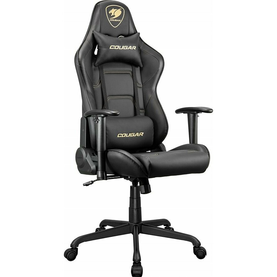 Fotel Cougar Armor Elite Royal Czarno-złoty1