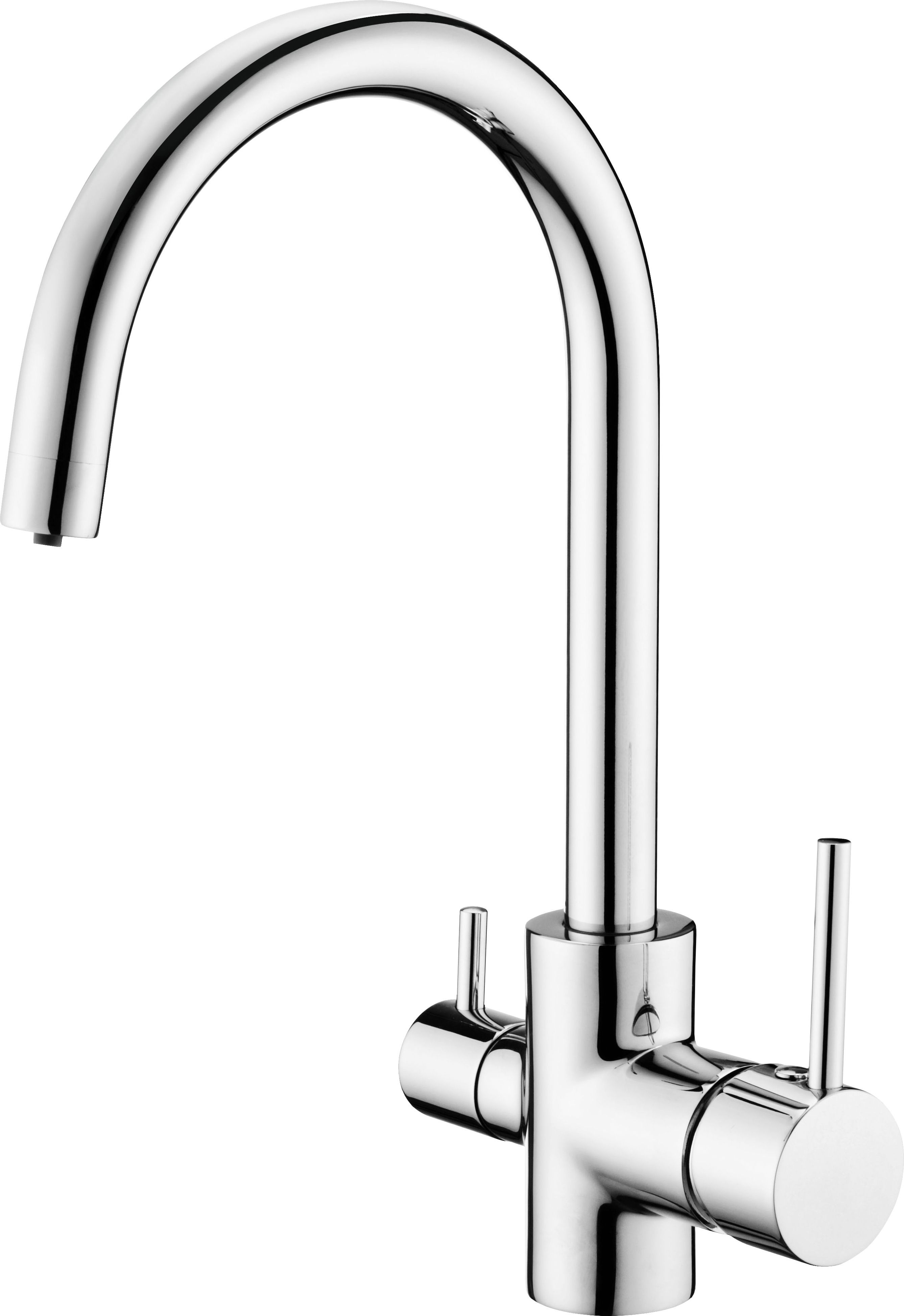 Bateria kuchenna Deante stojąca chrom (BCH_064M)