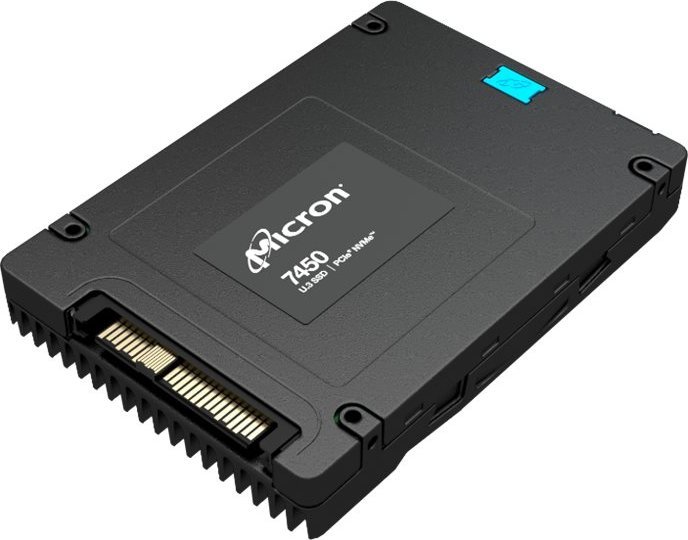 SSD|MICRON|SSD series 7450 MAX|12.8TB|PCIE|NVMe|NAND flash